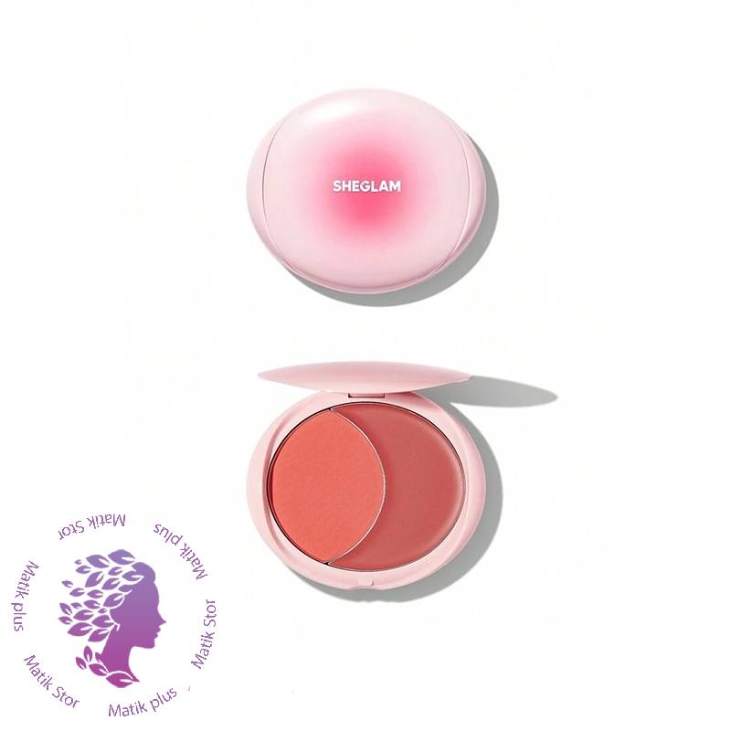 رژگونه دوقلو کرمی پودری مدل cheek 2 cheek رنگ Cherry sorbet