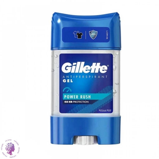 مام ژله ای ژیلت پاورش راش 48 ساعته مدل Gillette power rush حجم 70 میل