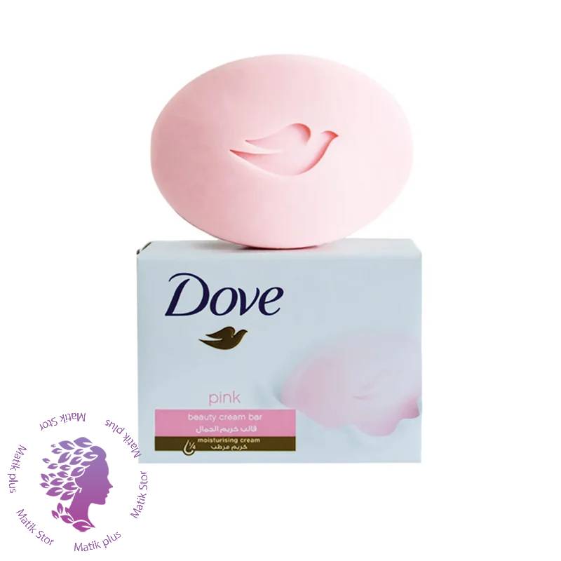 صابون داو صورتی Dove Pink با رایحه گل رز 100 گرم