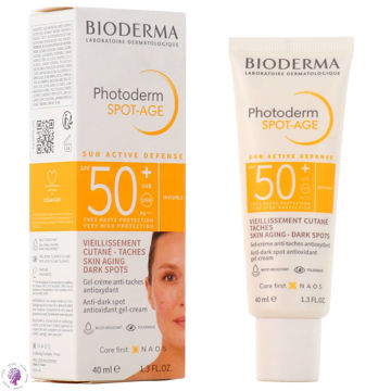 ژل کرم ضد آفتاب فتودرم اسپات ایج +SPF50