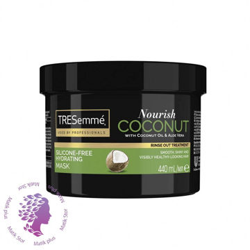 ماسک موی آبرسان و مغذی ترزمه حاوی نارگیل و آلوئه ورا Tresemme Nourish Mask