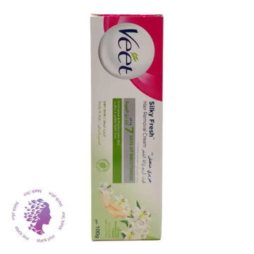 کرم موبر ویت Veetمدل شی باتر و گل زنبق Silky Fresh حجم 100 میل